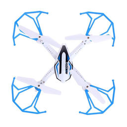 Квадрокоптер радиоуправляемый SKYDRONE, работает от аккумулятора, цвет синий - Автоград фото 4