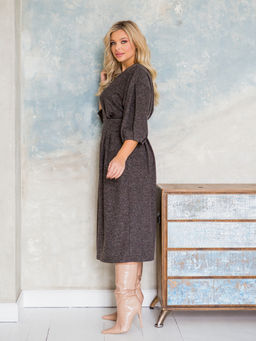 Платье 1360 коричневый - Novita фото 18