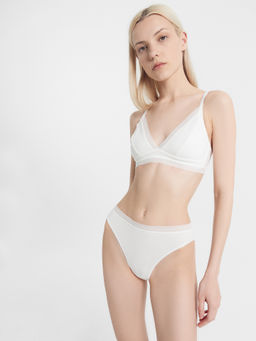 Цена за 2 штуки! Трусы женские классические в белом цвете белый1 412402