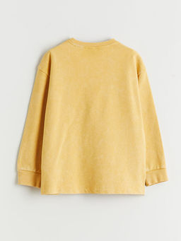 Bisiklet Yaka Erkek ?ocuk Sweatshirt