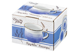 Кружка 250 мл 11,5*9*7 см Кантри фиолетовая - Elan gallery фото 10