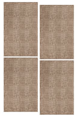 Набор полотенец из рогожки 4 шт Happy Fox Home  фото 23