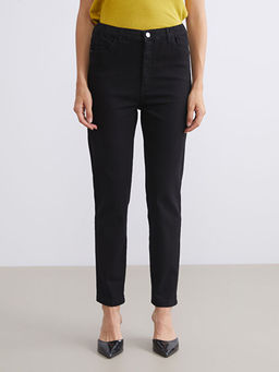 Slim Mom Kad?n Jean Pantolon