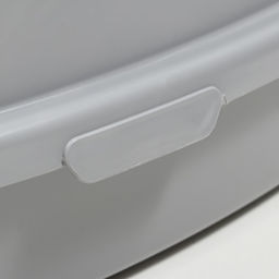 Туалет Айша M с бортом 53 х 39 х 21 см серый FIX - Пижон фото 4