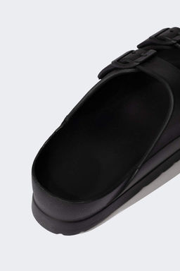 Женские тапочки Eva с двойной окантовкой на высокой подошве - Defacto фото 6