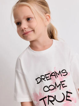 ACOOLA / Футболка детская для девочек Klarita белый