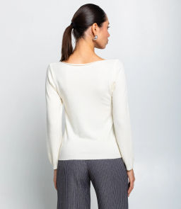 Джемпер #КТ978 (1), кремовый