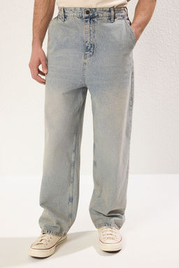 TRENDYOL MAN Ac?k Mavi Skater Jeans Kot Pantolon TMNSS25JE00003 - Trendyolmilla фото 4