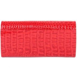 Портмоне женское Premier-D-1 н/к, 6 отд, 4 карм, красный-алый кайман (15) 166459  фото 2
