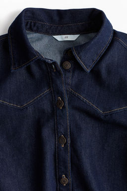 Camisa popover en denim - H&m фото 7
