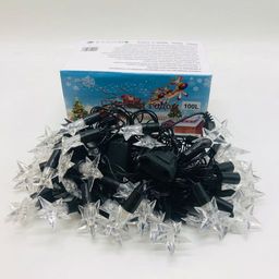 Гирлянда Фигурки Звездочки 10 м (40 L) (арт. HZ-27-4) - Ип лебедев о.ю фото 3