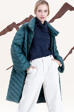 Kad_n Lacivert Kazak