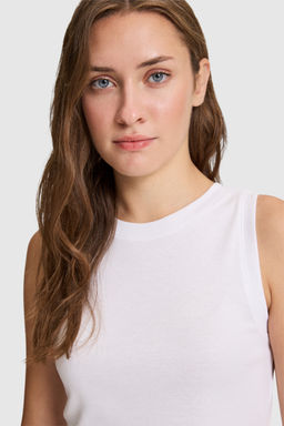 Kad_n Beyaz Bisiklet Yaka Basic Ti__rt - U.s. polo assn фото 2