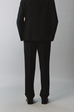 WOOL BLEND SUIT TROUSERS - Zara фото 3