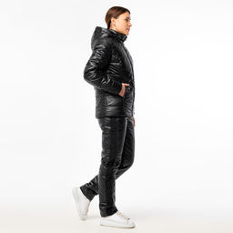 RODOS Утеплённый костюм женский зима М-242/1 Чёрный