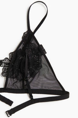 Soft embroidered bra - H&m фото 9