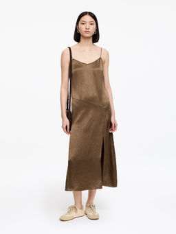 Vestido lencero de sat?n - H&m фото 2