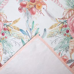 Скатерть новогодняя «Этель» Pink magic, 150×180 см +/-3 см с ГМВО, 100% хлопок
