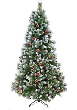 Елка "Хрустальная роса" 150 см, ПВХ+Леска (420 веток)