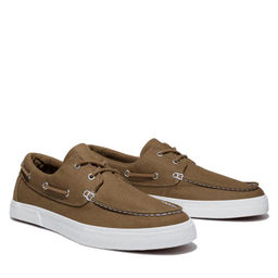 Мокасины Timberland Union Wharf 2.0 EK+ 2 Eye Boat зеленые  фото 2
