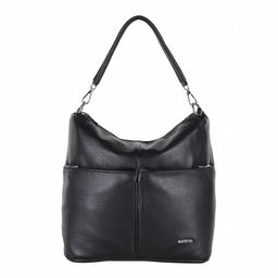 Сумка 575744 black Velina Fabbiana-Safenta
