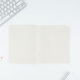 Тетрадь 12 листов в линию Мяч, обложка мелованный картон, блок №2, 5 видов МИКС - Artfox study фото 9