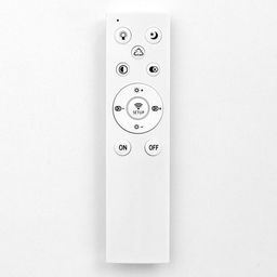 Люстра с ПДУ 1525/4BK LED 96 Вт 3000-6000К диммер черный 71×10 см BayerLux