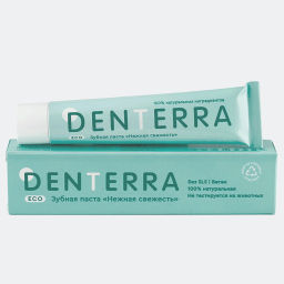 Зубная паста Denterra, серия Eco, Нежная свежесть - Greenmania фото 2
