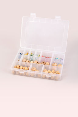 Gamma Коробка для шв. принадл. ОМ-064 пластик 19.9 x 13.5 x 3.8 см прозрачная