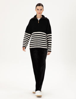 Siyah Loose Fit E_ofman Alt_