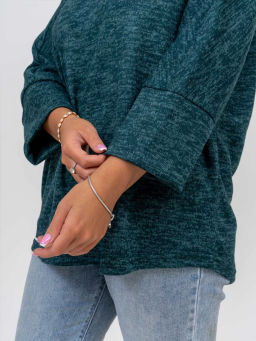 Туника женская, цвет зеленый