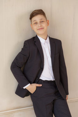 Брюки для мальчика с увеличенной полнотой арт. 124т