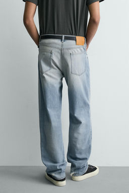 JEANS STRAIGHT FIT / Azul claro - Zara фото 3