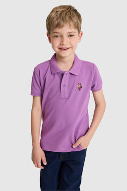 Erkek _ocuk Menek_e Polo Yaka Basic Ti__rt