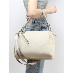 Сумка женская искусственная кожа ADEL-289/1в/ММ, 3отд.2внут.карм. плеч/рем-стропа, бежевый 259301 - Adelia фото 5