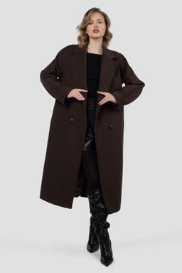 01-12194 Пальто женское демисезонное (пояс) - El podio фото 9