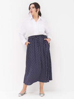 Юбка из штапеля UB30004PEM05