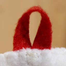 Шапка для бани с аппликацией KING, красная - Simaland фото 3