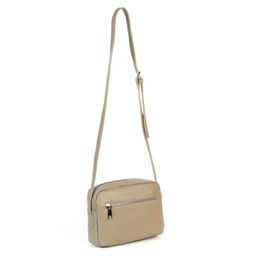 Женская кожаная сумка кросс-боди 20950 Хаки - Cidirro фото 3