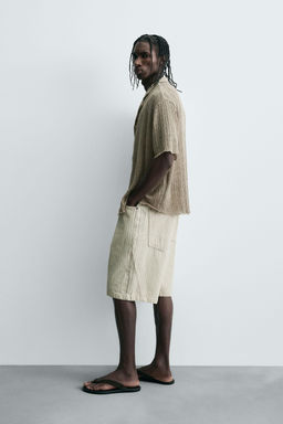 TEXTURED KNIT SHIRT - Zara фото 4