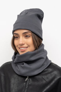 Комплект шапка+снуд