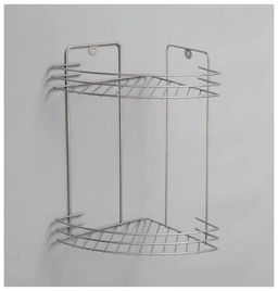 _Полка угловая 2-х секционная (19*19*31,5 см) хром, арт. АЛТ65С