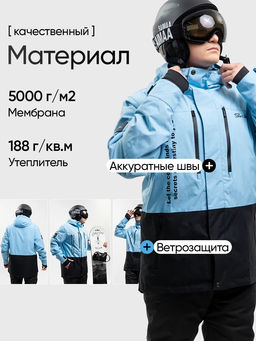 Куртка мужская "Saimaa" голубой