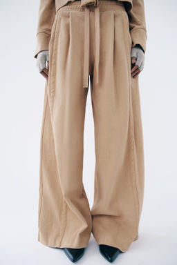 FADED PLUSH TROUSERS - Zara фото 2