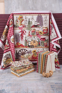 Ткань для пэчворка PEPPY УДАЧНЫЙ УРОЖАЙ ФАСОВКА 50 x 55 см 146 г/кв.м 5 100% хлопок