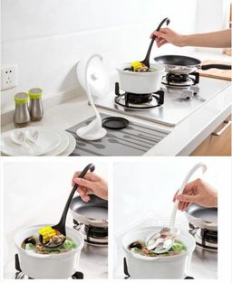 Половник Лебедь. Цвет белый/черный 904719 - Yiwu youda import & export co фото 2