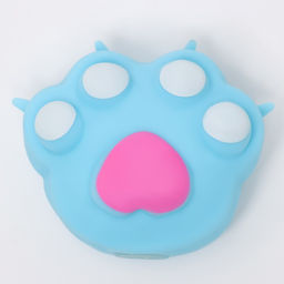 Цена за 12 шт. Сквиш антистресс - игрушка «Лапка» с пастой, МИКС