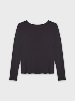 Комплект домашний женский серый: джемпер и бриджи - Mark formelle фото 8