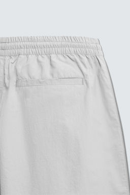 PANTAL?N JOGGER T?CNICO BANDAS CONTRASTE / Gris claro - Zara фото 10