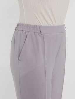 Брюки из легкой костюмной ткани (вишер, турецкий лен), со стрелками